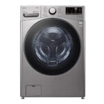 Graphite steel front load washer