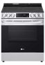 Stainless steel slide-in electric range with Air Fry