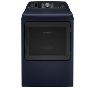 Sapphire blue electric dryer