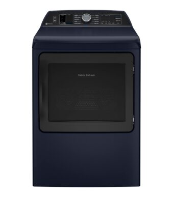Sapphire blue electric dryer