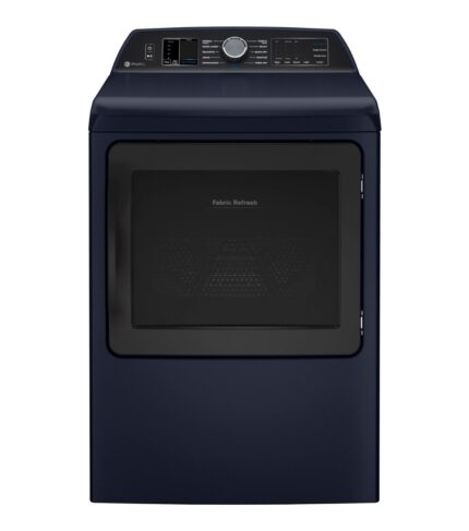 Sapphire blue electric dryer